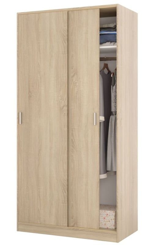 Armoire coulissante miroir - Chambre - Frachdark Maroc